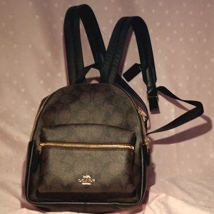 Mini Court Backpack In Signature Canvas